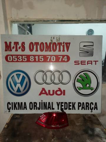 Volkswagen passat stajın sol arka stop b7